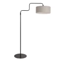 Steinhauer floor lamp BLOEBA 1 flame E27 IP20, black dimmable