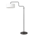 Steinhauer floor lamp BLOEBA 1 flame E27 IP20, black dimmable