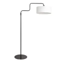 Steinhauer floor lamp BLOEBA 1 flame E27 IP20, black dimmable