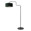 Steinhauer floor lamp BLOEBA 1 flame E27 IP20, black dimmable