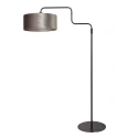 Steinhauer floor lamp BLOEBA 1 flame E27 IP20, black dimmable