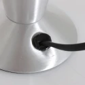 Mexlite table lamp VOLCAN 1 flame IP20, steel 