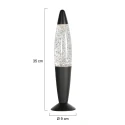 Mexlite table lamp VOLCAN 1 flame IP20, black 