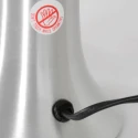 Mexlite table lamp VOLCAN 1 flame, cylindrical IP20, steel 