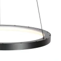 Mexlite pendant luminaire LUMEX 1 flame IP20, black dimmable