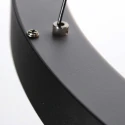 Mexlite pendant luminaire LUMEX 1 flame IP20, black dimmable