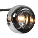 Mexlite wall luminaire TENEBRIS 3 flames E14 IP20, black dimmable