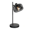 Mexlite table lamp TENEBRIS 1 flame E14 IP20, black dimmable