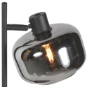 Mexlite table lamp TENEBRIS 1 flame E14 IP20, black dimmable