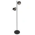 Mexlite floor lamp TENEBRIS 2 flames E14 IP20, black dimmable