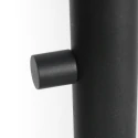 Mexlite floor lamp TENEBRIS 5 flames E14 IP20, black dimmable