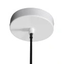 Steinhauer pendant luminaire HALO CIRQUE 1 flame E27 IP20, white dimmable