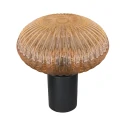 Mexlite table lamp AURELIO 1 flame E27 IP20, black dimmable