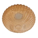 Mexlite ceiling luminaire AURELIO 1 flame E27 IP20, black dimmable
