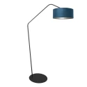 anne light & home floor lamp ZIG-ZAG 1 flame E27 IP20, black dimmable