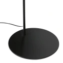 arc luminaire CURVE 1 flame E27 IP20, black dimmable