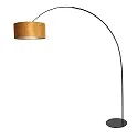 anne light & home floor lamp CURVE E27 IP20, dimmable