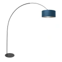 anne light & home arc luminaire CURVE 1 flame E27 IP20, black dimmable