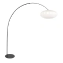 anne light & home arc luminaire CURVE 1 flame E27 IP20, black dimmable
