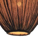 Mexlite pendant luminaire SILURA 5 flames E27 IP20, black dimmable