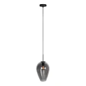 Mexlite pendant luminaire DROVIA 1 flame E27 IP20, black dimmable