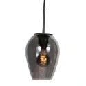 Mexlite pendant luminaire DROVIA 1 flame E27 IP20, black dimmable