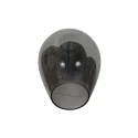 Mexlite pendant luminaire DROVIA 1 flame E27 IP20, black dimmable