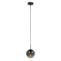 Mexlite pendant luminaire SFERIO 1 flame E27 IP20, black dimmable