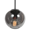 Mexlite pendant luminaire SFERIO 1 flame E27 IP20, black dimmable