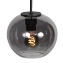 Mexlite pendant luminaire SFERIO 1 flame E27 IP20, black dimmable
