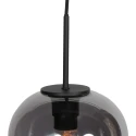 Mexlite pendant luminaire SFERIO 1 flame E27 IP20, black dimmable