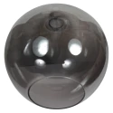 Mexlite pendant luminaire SFERIO 1 flame E27 IP20, black dimmable