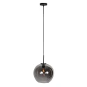 Mexlite pendant luminaire SFERIO 1 flame E27 IP20, black dimmable