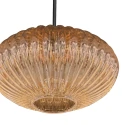 pendant luminaire AURELIO 1 flame E27 IP20, black dimmable