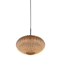 Mexlite pendant luminaire AURELIO 1 flame E27 IP20, black dimmable