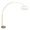 Steinhauer arc luminaire LUMA NOLA 1 flame E27 IP20, bronze dimmable