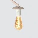 Steinhauer floor lamp SPARKLED LIGHT 1 flame E27 IP20, creme dimmable
