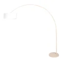 Steinhauer floor lamp SPARKLED LIGHT 1 flame E27 IP20, creme dimmable