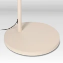 Steinhauer floor lamp SPARKLED LIGHT 1 flame E27 IP20, creme dimmable