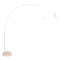Steinhauer floor lamp SPARKLED LIGHT 1 flame E27 IP20, creme dimmable