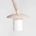 Steinhauer arc luminaire LUMA NOLA 1 flame E27 IP20, creme dimmable