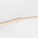Steinhauer arc luminaire LUMA NOLA 1 flame E27 IP20, creme dimmable