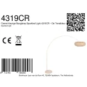 Steinhauer floor lamp SPARKLED LIGHT E27 IP20, dimmable