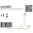 pendant luminaire ANTHEA 2 flames E27 IP20, bronze dimmable