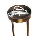 Steinhauer pendant luminaire ANTHEA 2 flames E27 IP20, bronze dimmable