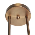 Steinhauer pendant luminaire ANTHEA 3 flames E27 IP20, bronze dimmable