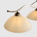 Steinhauer pendant luminaire ANTHEA 3 flames E27 IP20, bronze dimmable
