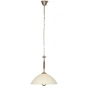 Steinhauer pendant luminaire ANTHEA 1 flame E27 IP20, bronze dimmable