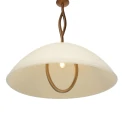 Steinhauer pendant luminaire ANTHEA 1 flame E27 IP20, bronze dimmable