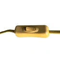 Steinhauer wall luminaire ANTHEA 1 flame E27 IP20, bronze dimmable